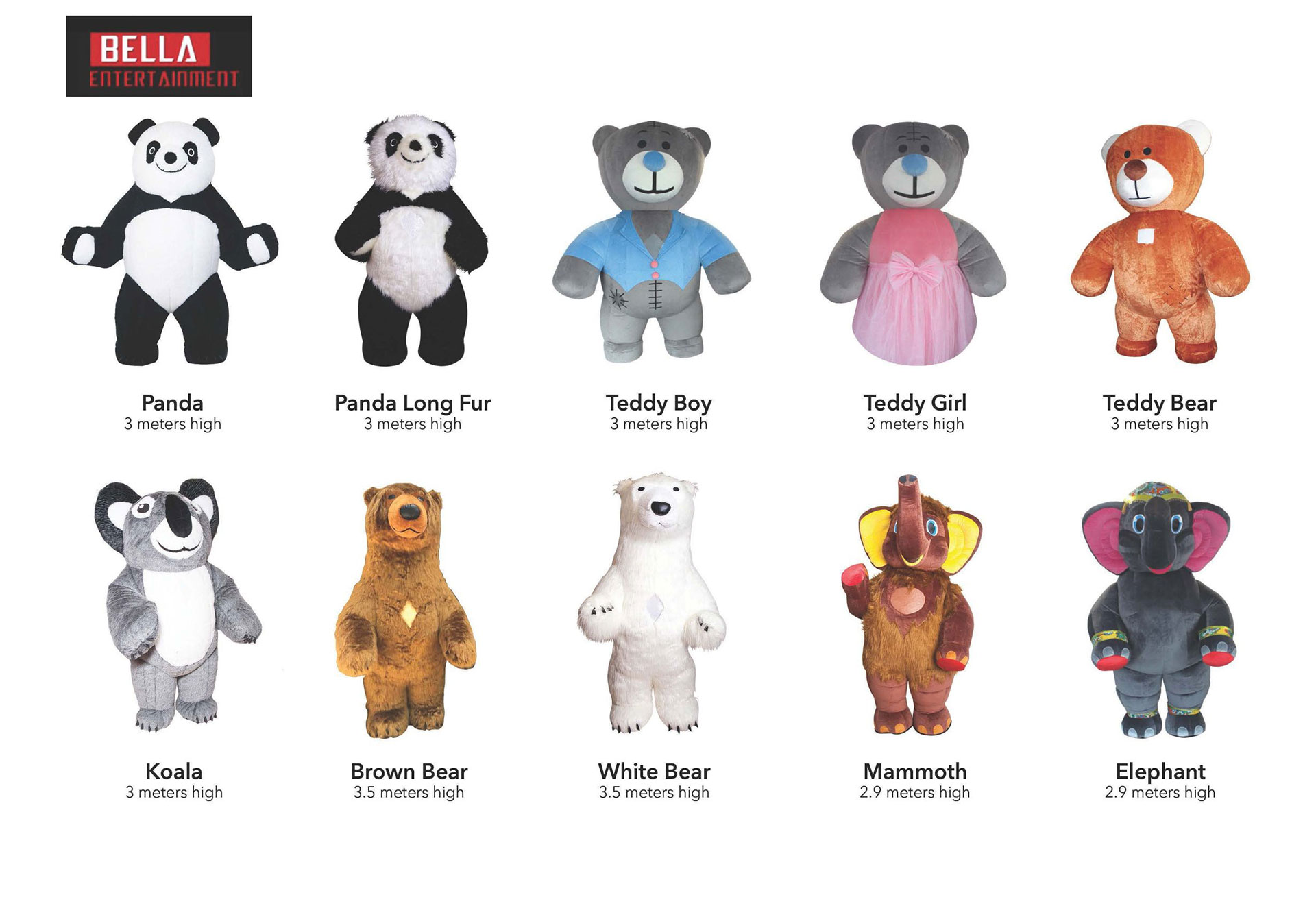 Hire Mascots in London and the UK