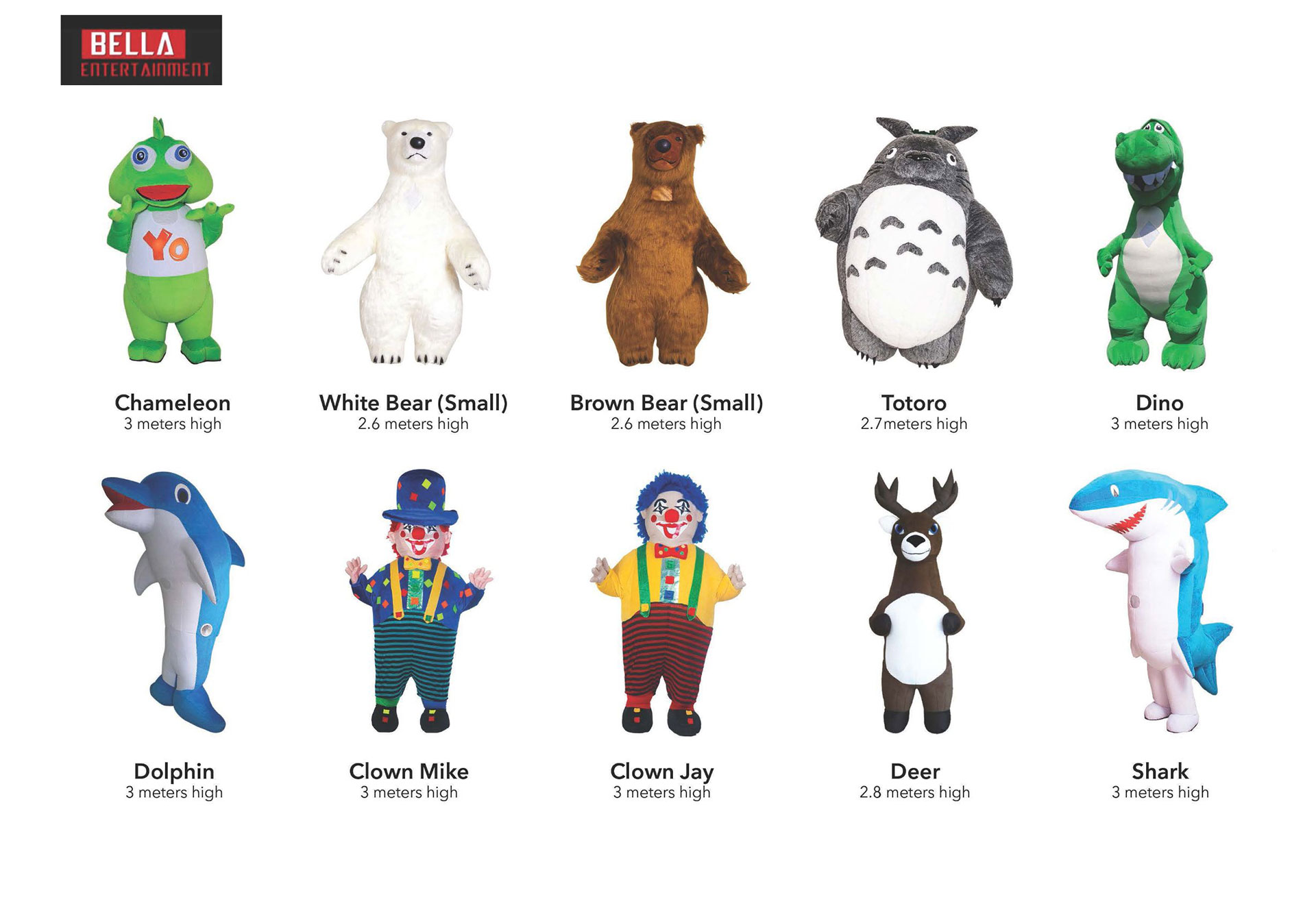 Hire Mascots in London and the UK