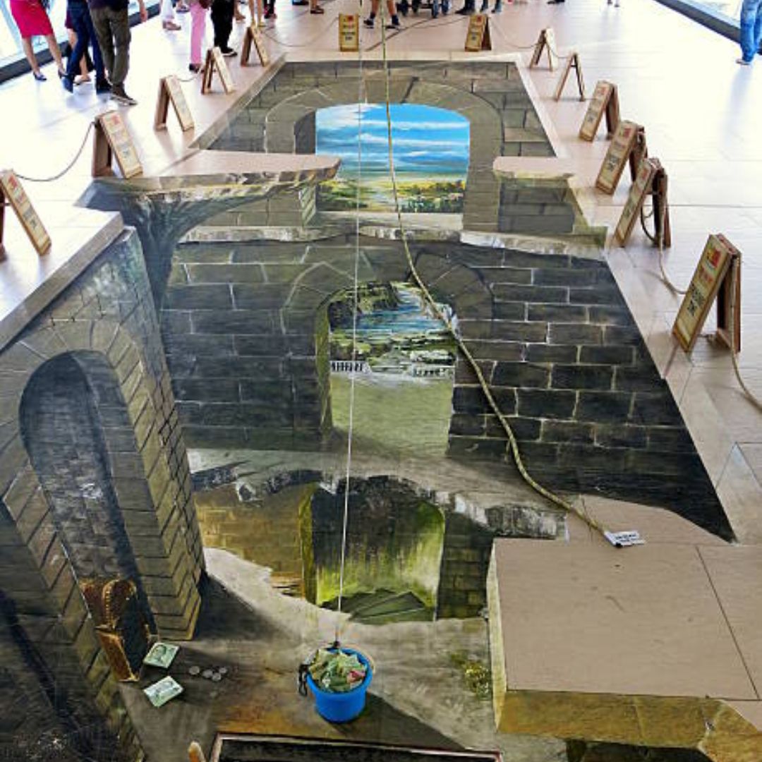 Hire 3D Painting Artist in London and the UK for Your Events!
