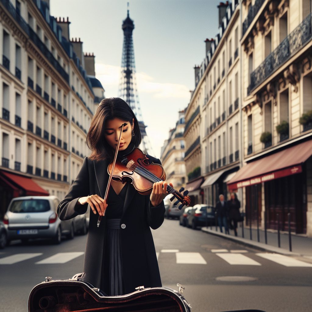 hire violinist in Paris