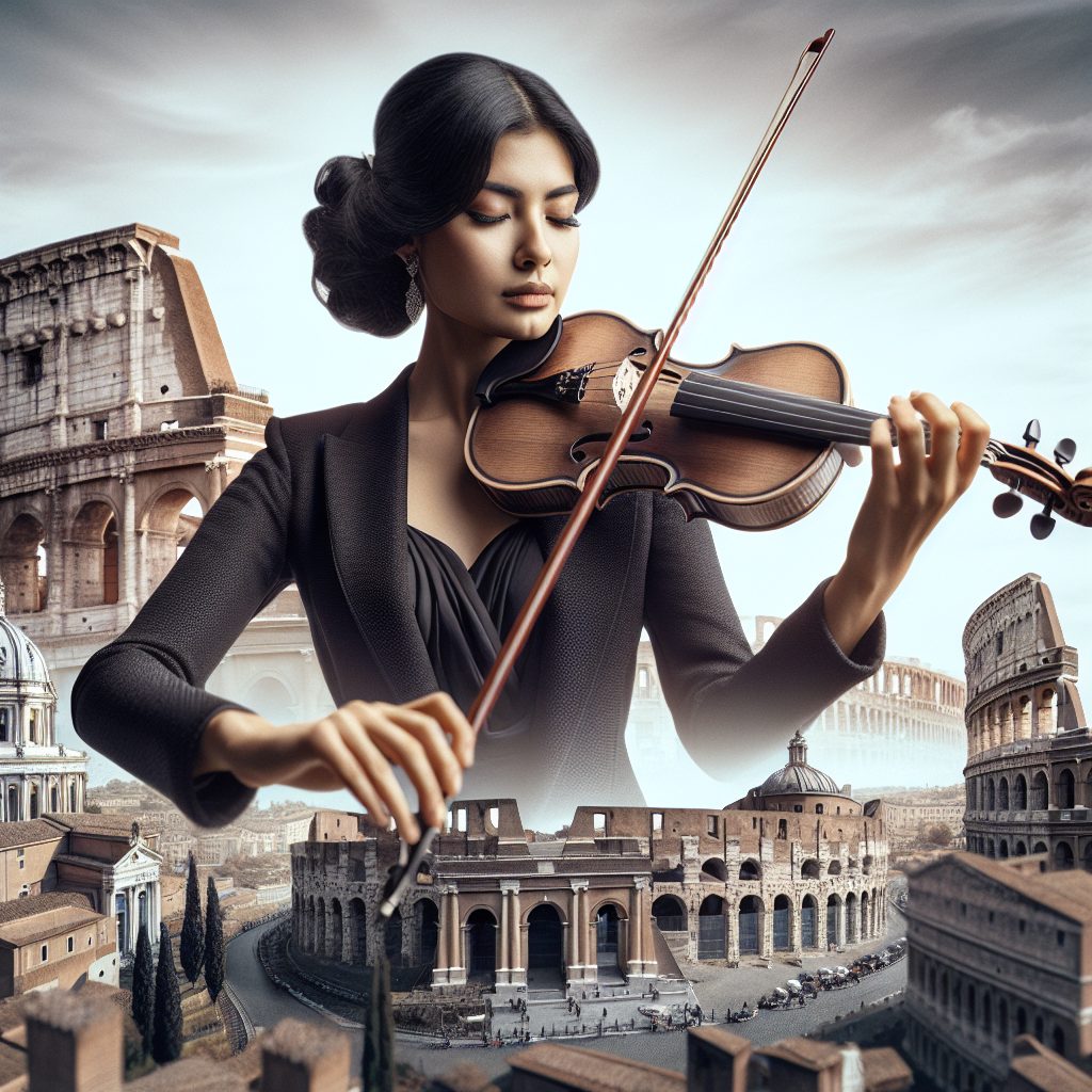 hire violinist in Rome