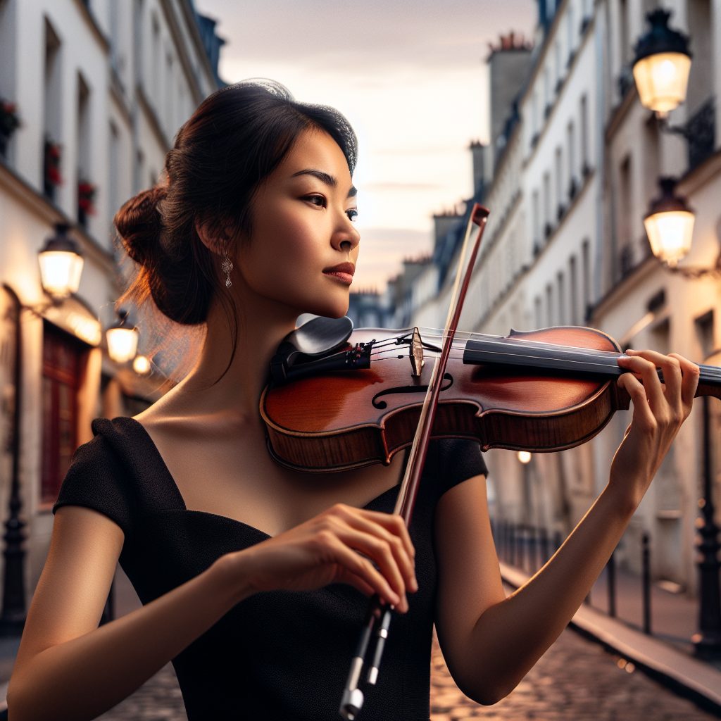 hire violinist in Paris