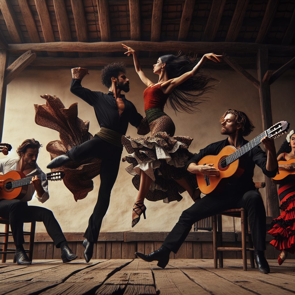 flamenco dance group