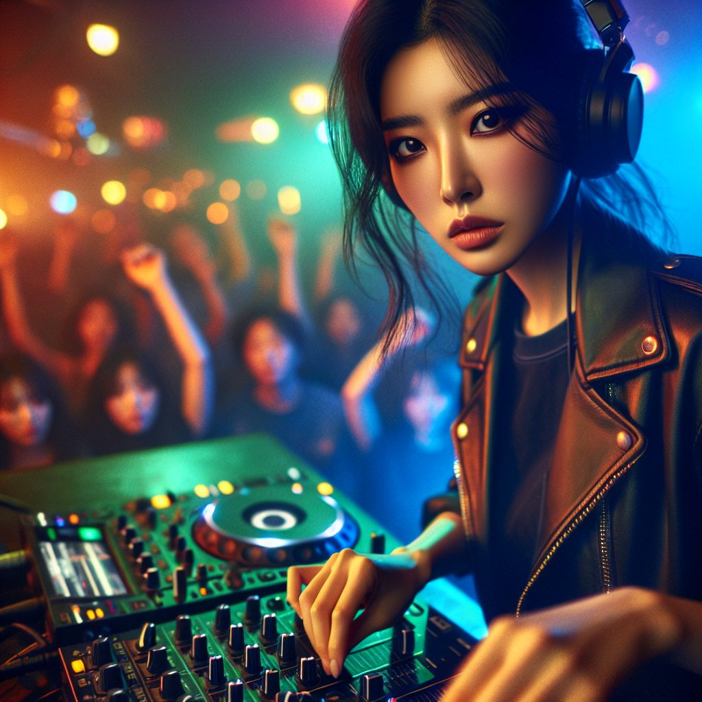 Korean female DJ