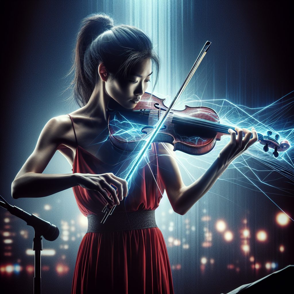 electric violin artist female