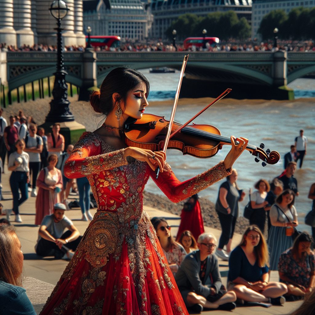 London Bollywood violinist