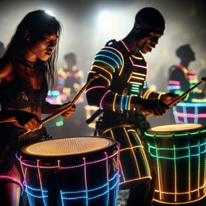 led drummers