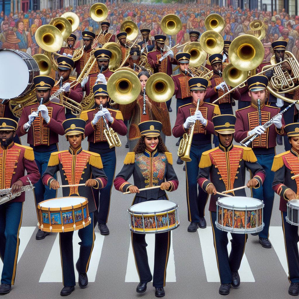 Themed marching band