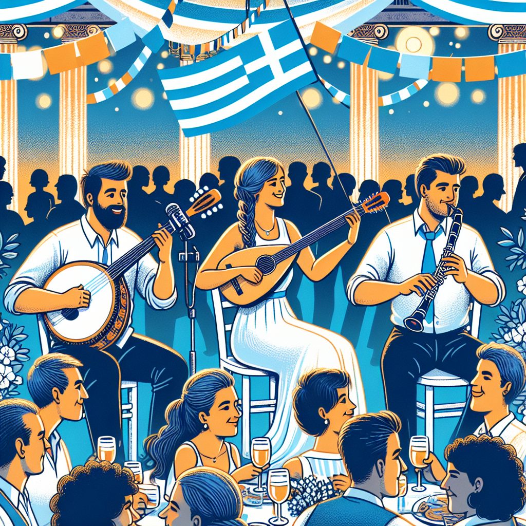 Traditional greek band for events