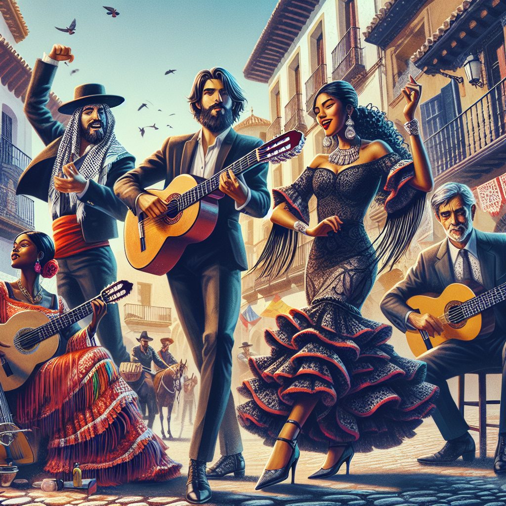 Hire flamenco group in Spain