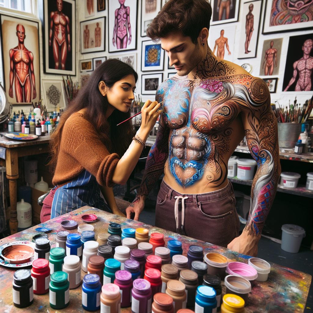 Hire Body Painter in The UK & London