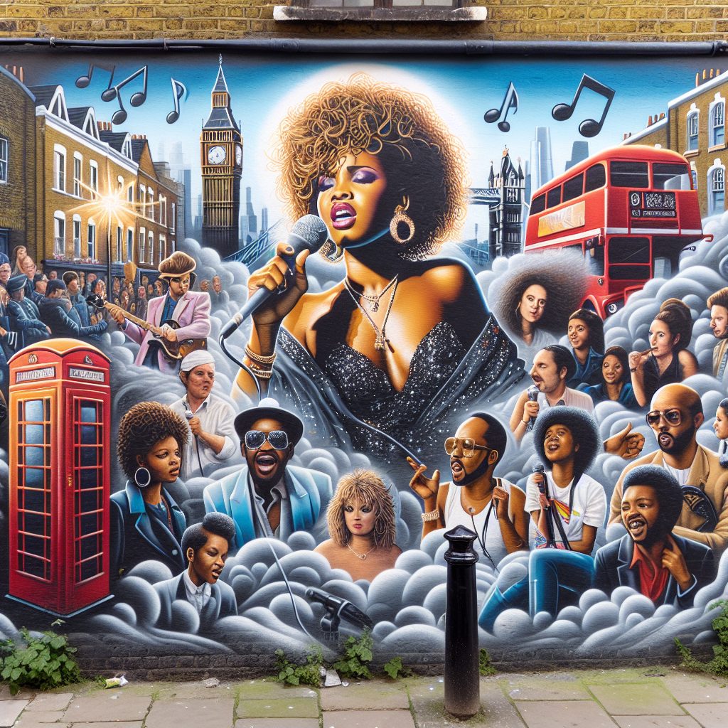 Whitney Houston tribute UK