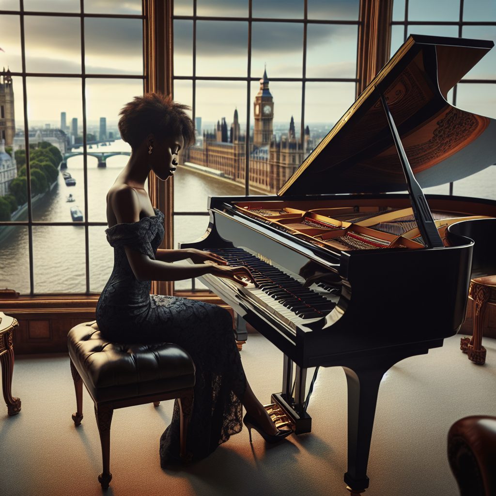female pianist in London