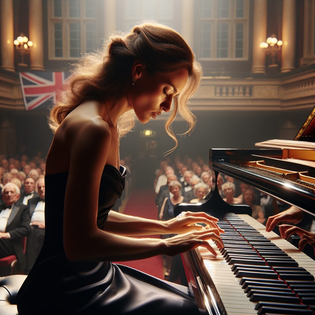 female pianist in London
