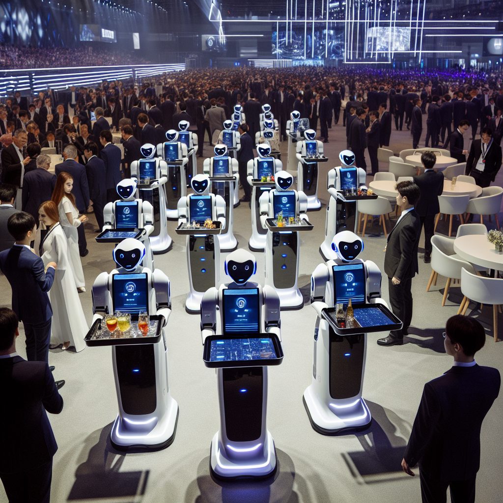 corporate event robots